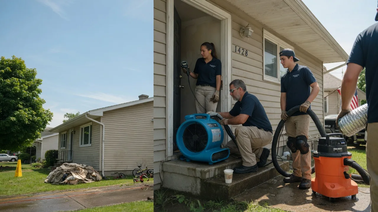 Water Damage Restoration in Yeoman, IN near me